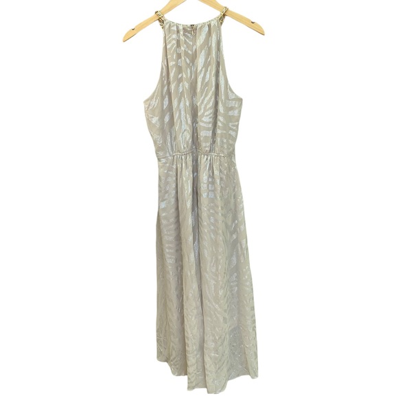 NWT ZEBRA-BURNOUT HIGH-LOW DRESS - Picture 8 of 8